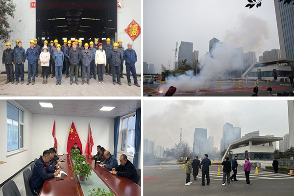 ? 鄭州市東鼎干燥設(shè)備有限公司新年復(fù)工，開(kāi)工大吉